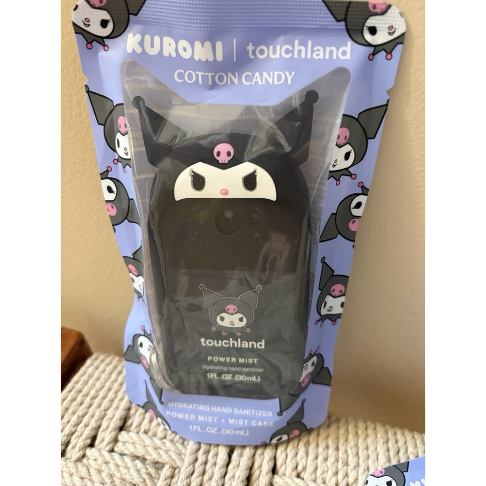 Kuromi x touchland Hydrating Hand Sanitizer Power Mist Cotton Candy New In Wrap